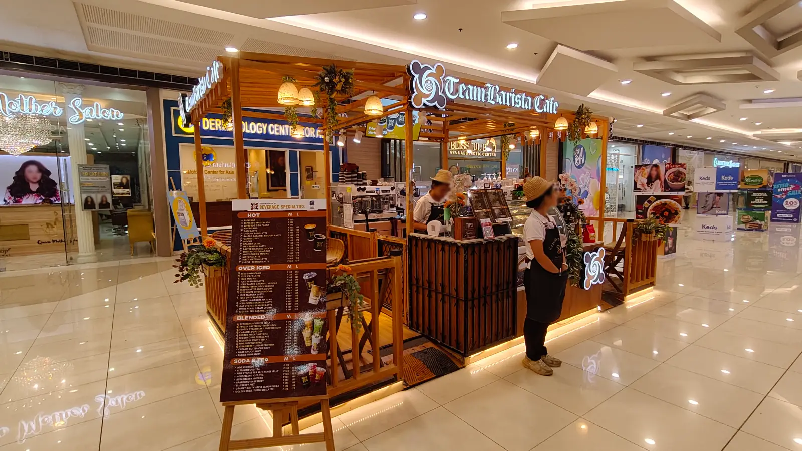 TEAM BARISTA CAFE in SM City Fairview